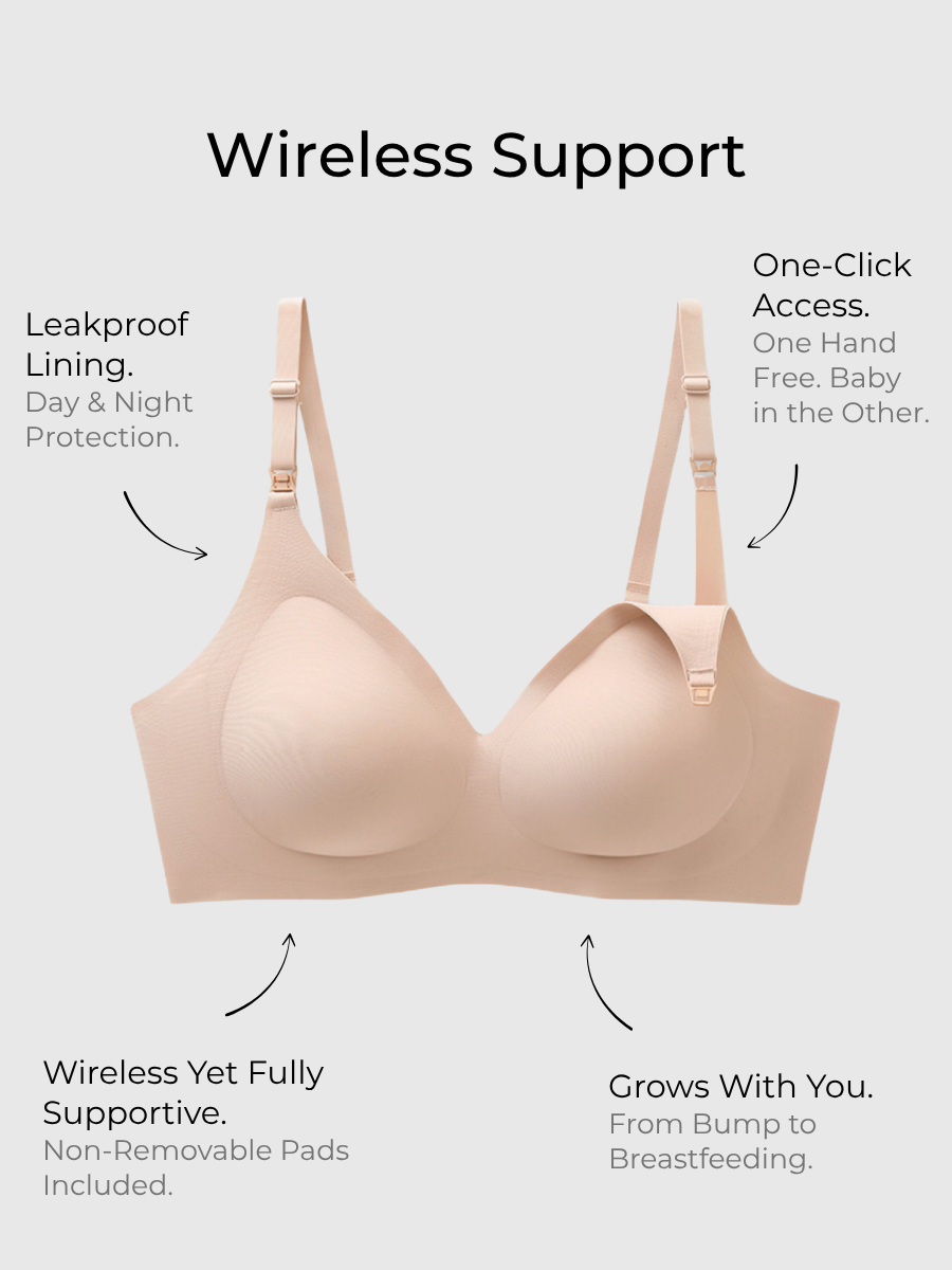 BLISS — Second-Skin, Silky Nursing Bra | Drop-Down Cups