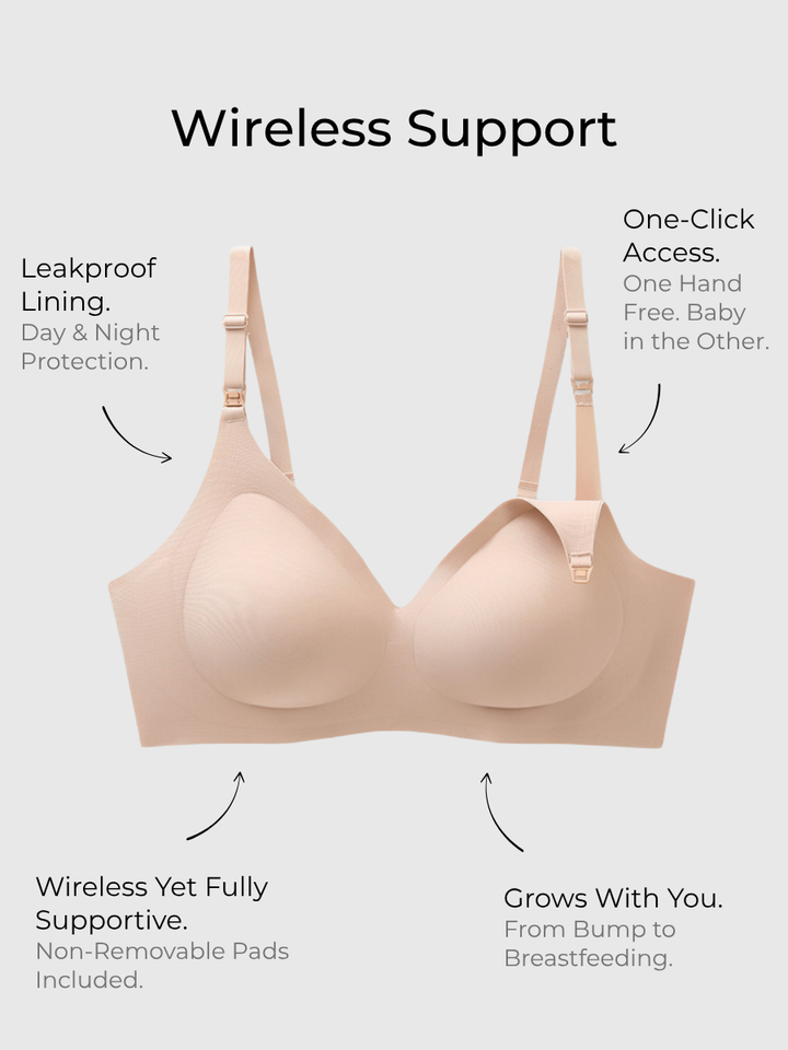 BLISS — Second-Skin, Silky Nursing Bra | Drop-Down Cups