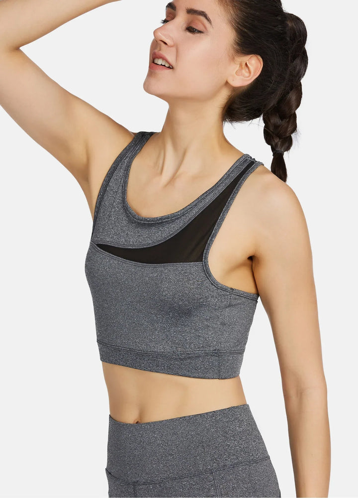 Racerback Mesh Tank Top &amp; Leggings 2 Piece Sets